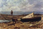 Giovanni Fattori On the Beach china oil painting reproduction